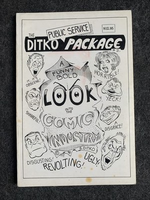 The Ditto Public Service Package #2 - 1991 - Steve Ditko and Robin Snyder : GC