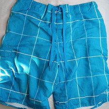 Ocean Pacific Men's Blue swim trunks board shorts large