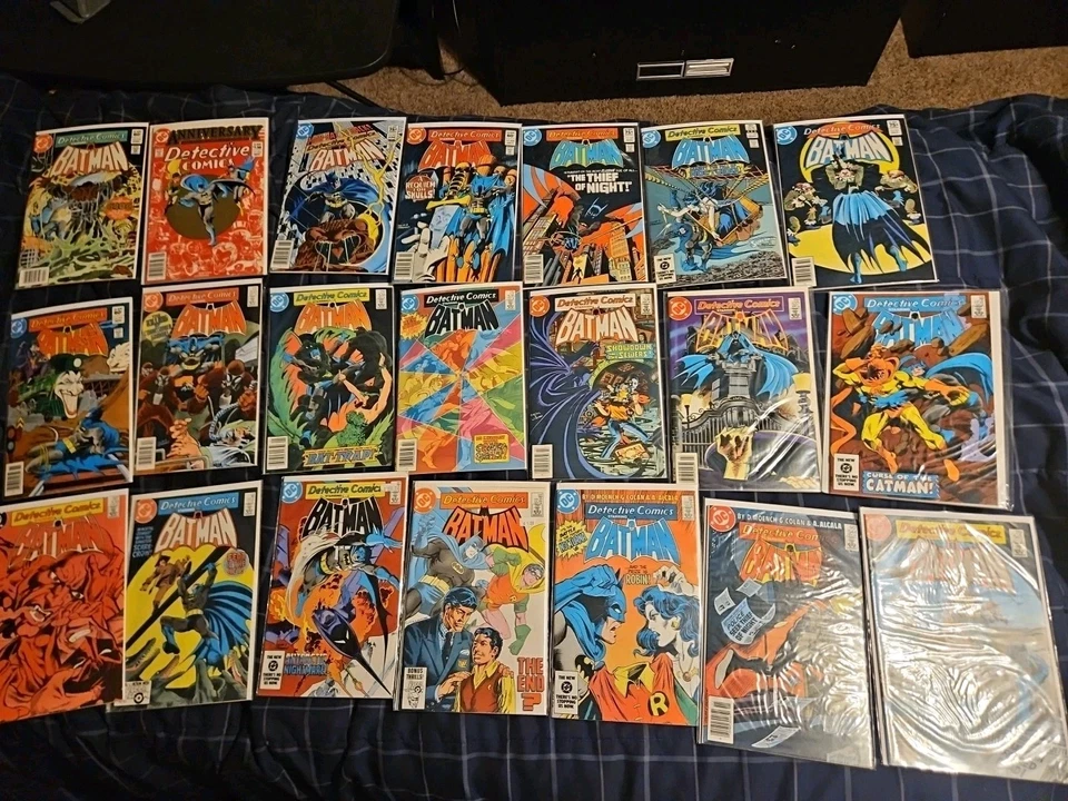 Batman 360-385 Detective Comics 525-565 Almost Complete Lot Of 74 Early-Mid 80s - Image 4 of 4