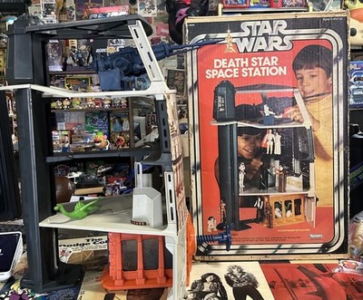 Vintage 1979 Star Wars Death Star Space Station Playset W/ Box Kenner *READ*