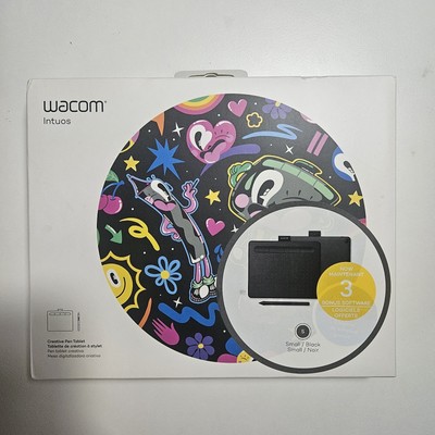 Wacom Intuos Small Lightly Used Graphic Drawing Tablet - Black