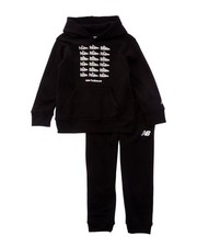 New Balance 2Pc Fleece Hoodie Jogger Set