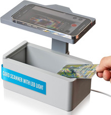  Trading Card Scanner Pro  Fast Stand with Integrated LED Light for TCG Cards