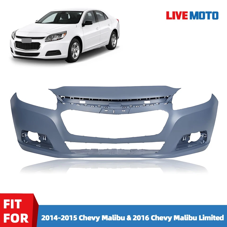 For 2014-2015 Chevy Chevrolet Malibu 2016 Limited Front Bumper Cover 23146557 Foto 2 de 4