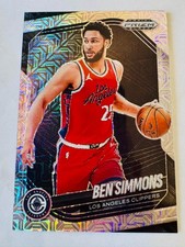 Ben Simmons 2024-25 Panini Prizm Black Mojo Prizm 25/25 Jersey #