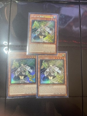 Konami Wynn the Wind Channeler 1st Edition Holo Lot of 3 English