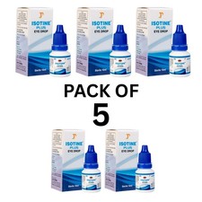 Eye Drops ISOTINE PLUS Official Exp.2027 Herbals CARE CATARACT Glaucoma Herbal