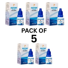 Eye Drops ISOTINE PLUS Official Exp.2027 Herbals CARE CATARACT Glaucoma Herbal