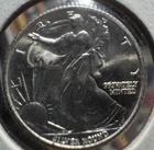 Silver - 1/10 oz Walking Liberty Round