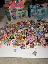 HUGE LPS LOT Over 350Figures 2 Houses Littlest Pet Shop ESTATE FIND