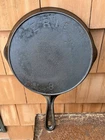 Vintage Griswold Cast Iron Skillet #8 Erie Pre Griswold Heat RING FLAT NO CRACKS