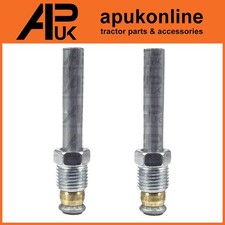 2x Fuel Filter Tails Straight Tubes Diesel for Ford 4000 4600 5000 5600 Tractor