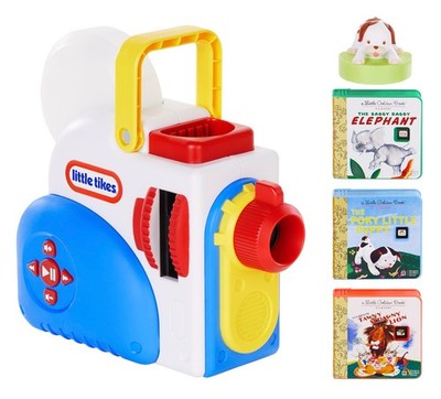 Storytime Dream Machine Set - Audio Play, Nightlight, Books & Toy Gift for Kids