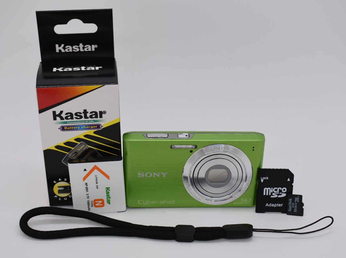 Sony Cyber-shot W610 Green Digital Camera 14.1MP 4x Optical Zoom