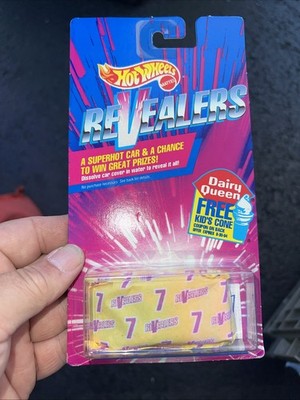 1992 Mattel Hot Wheels Revealers Dairy Queen Brand New Sealed #7