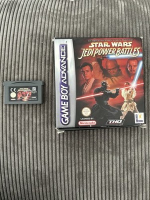 Star Wars Jedi Power Battles GameBoy Advance Getestet Gut mit Anleitung A18