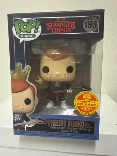 Funko Pop!: Stranger Things - Freddy Funko as Eddie Munson ROYALTY #193 2122pcs