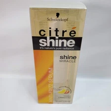 Citre Shine Miracle Anti Frizz Serum Shine Miracle 2 fl oz Highly Laminating NEW