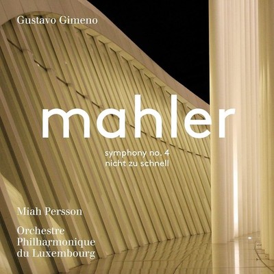 Mahler Symphony No. 4 In G Major Piano Quartet In A Minor - Gustavoorchestre CD