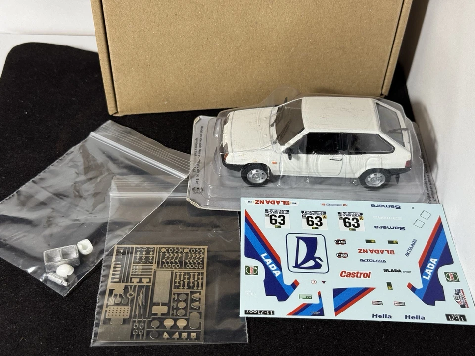 LADA 2108 SAMARA #63 ARTEMENKO-TIMKOVSKY RALLY NEW ZEALANND 1992 Transkit 1:43 - Immagine 3 di 3