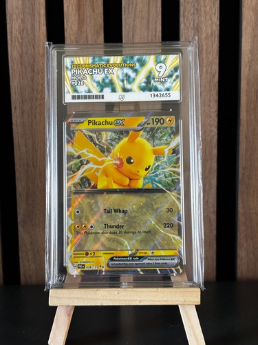 Pikachu ex graded ACE 9 for sale on eBay