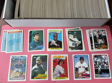1989 Topps Baseball 780+ Card Lot NM-MT HOF Stars Rookies Set Builder
