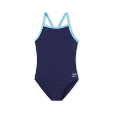 Speedo Girls Swimsuit One Piece Endurance Flyback Solid Youth Team Colors 28