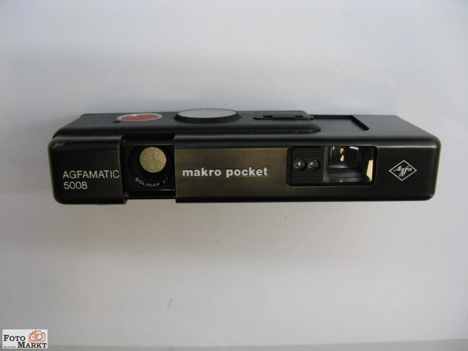 Agfa Pocket-Kamera Agfamatic 5008 Macro * für Film Typ 110 Pocketfilm - Bild 2 von 3