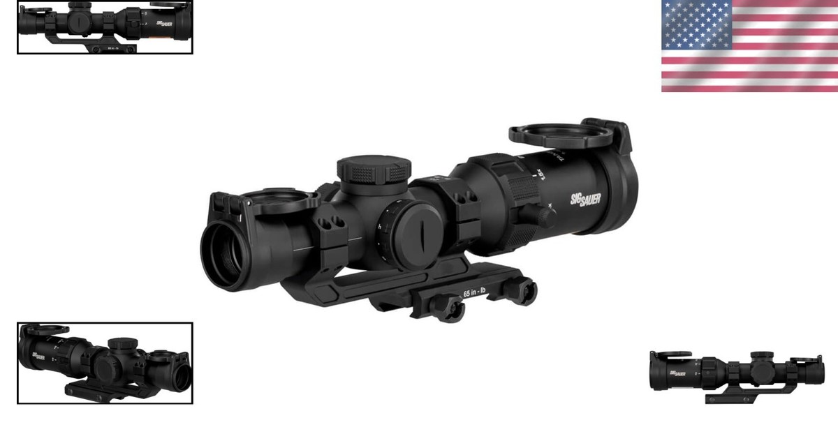 Versatile Tango-SPR 1-4x24mm LPVO Scope - Compact, Lightweight