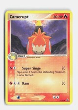 Camerupt 24/97 EX Dragon Pokemon LP on eBay
