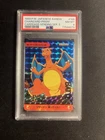 1999 POKEMON JPN BANDAI CARDDASS VENDING SER 5 #186 CHARIZARD-PRISM PSA 8