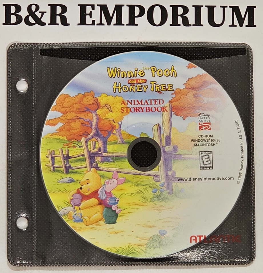 Winnie The Pooh CD/CD-ROM Lot - Favorite Songs + Winnie The Pooh
