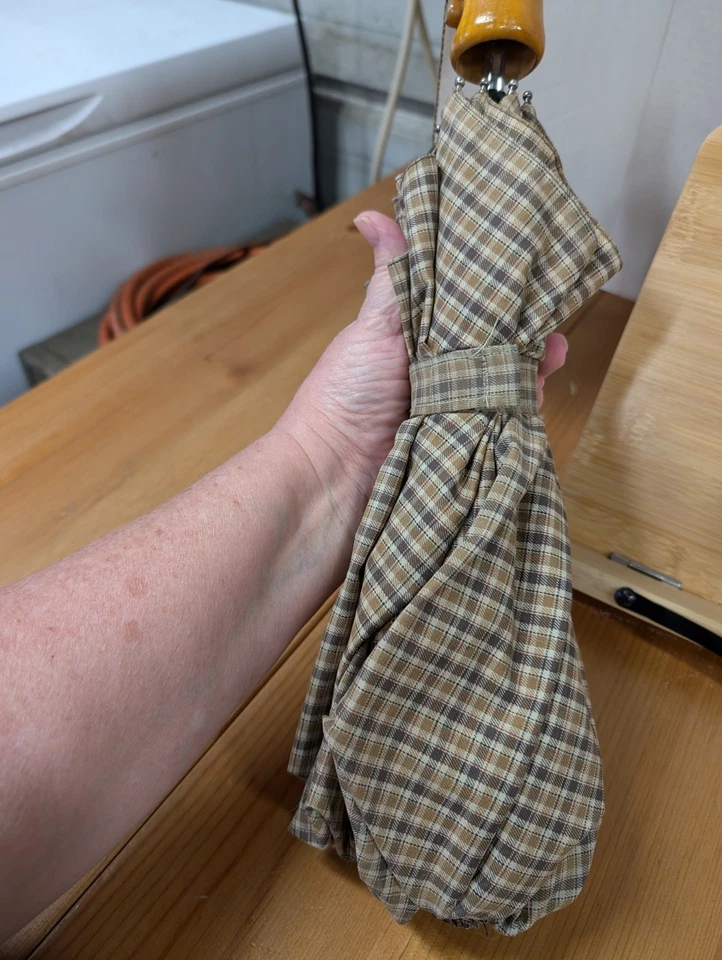 Paraguas marrón vintage Gap Foto 4 de 4