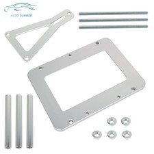 Billet Car Battery Tray Hold Down Trunk Relocation Box Aluminum Racing Mount New Billet Car Battery Tray Hold Down Trunk Relocation Box Aluminum Racing Mount New