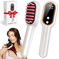 Laser Hair Growth Comb, Red Light Therapy for Hair Growth, Scalp Massager for...