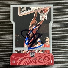 DREW GOODEN CLEVELAND CAVALIERS Signed Autographed ‘05 FLEER NBA BASKETBALL CARD