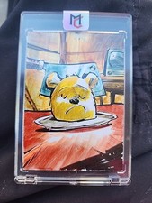 Winnie the  Pooh 1/1 Original Sketch Card Mas...