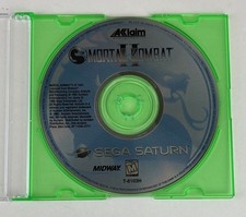 Mortal Kombat II Sega Saturn 1996 Disc Only Acclaim Entertainment Tested Working