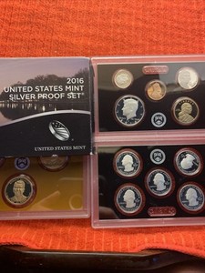 2016 S US Mint Silver 13-Piece Proof Set with OGP & COA