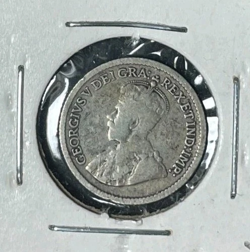 1920 Canada 5 Cents Silver — photo from the most recent tracked eBay sale