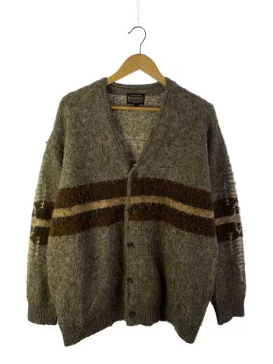 PENDLETON/Cardigan (Lightweight)/L/Polyester/Brow… - image 1