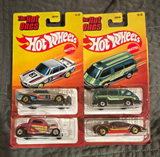 Hot Wheels The Hot Ones 4-Car 1:64 Diecast Lot '73 BMW CSL, Countach, Van