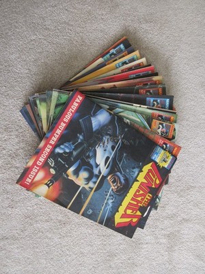 The Punisher comics x 16 UK Marvel  # 2- 25, FN+  1989