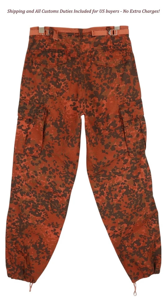 Pantalones DIESEL P-Atlan-Pat para hombre W31 camuflaje carga varios bolsillos PVP295 I Foto 3 de 4