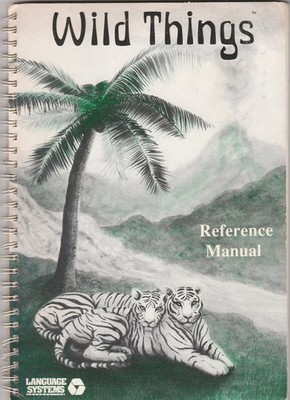 Language Systems Wild Things Reference Manual Vintage Computing