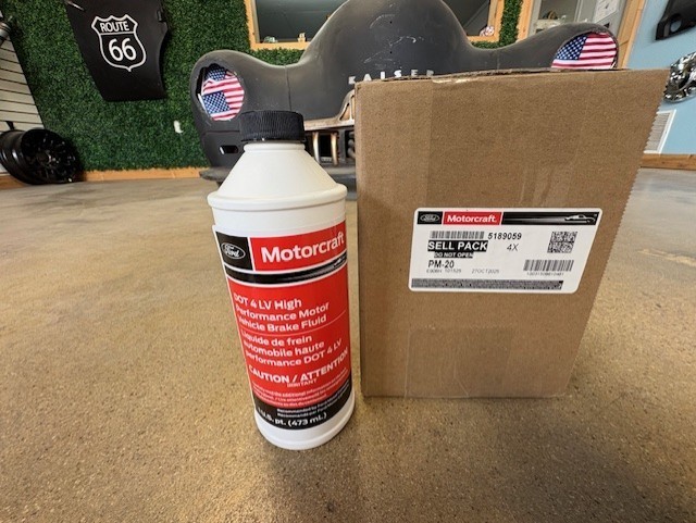 (1) Motorcraft DOT 4LV High Performance Brake Fluid (16oz) PM-20 -same ...