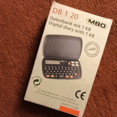 MBO ELECTRONIC Digitale Datenbank Modell DB 1 20 Retro Rechner/Vintage