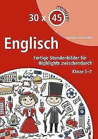 Thumbnail - 30 X 45 Minuten - Englisch | Buch | 9783834642196