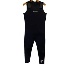 Aqua Lung Black Scuba Neoprene Thick Suit XL