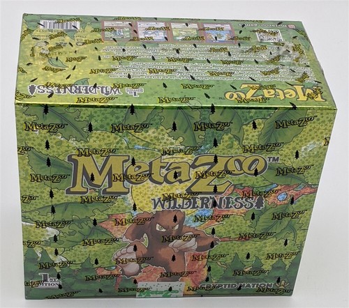 Factory Sealed MetaZoo TCG Wilderness 1st Edition Booster Box